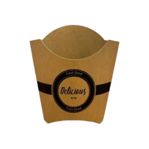 Étui a frites taille M "DELICIOUS" (20x50pcs)