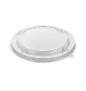 COUVERCLE PET Ø165mm POUR BOL KRAFT 1000ML PAR 300PCS