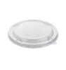 COUVERCLE PET Ø165mm POUR BOL KRAFT 1000ML PAR 300PCS